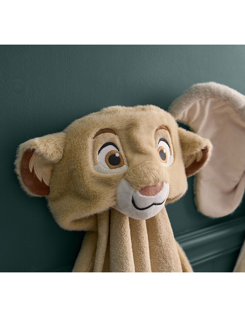 Toalla con gorro Disney Simba de algodón