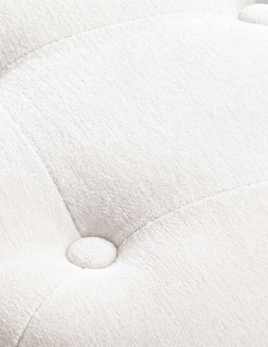 Contenedor Tufted de peluche