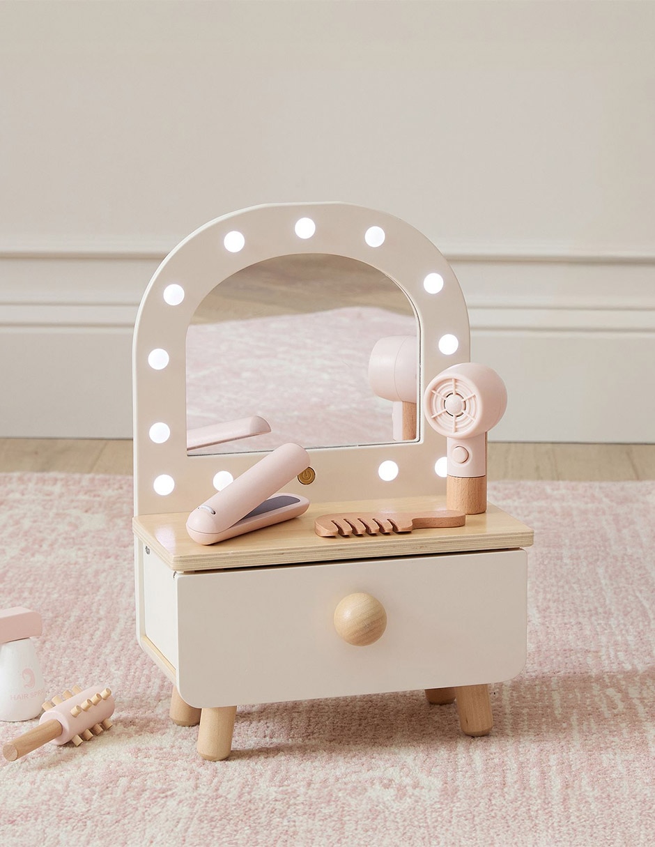 Set belleza Light Up Doll Mirror