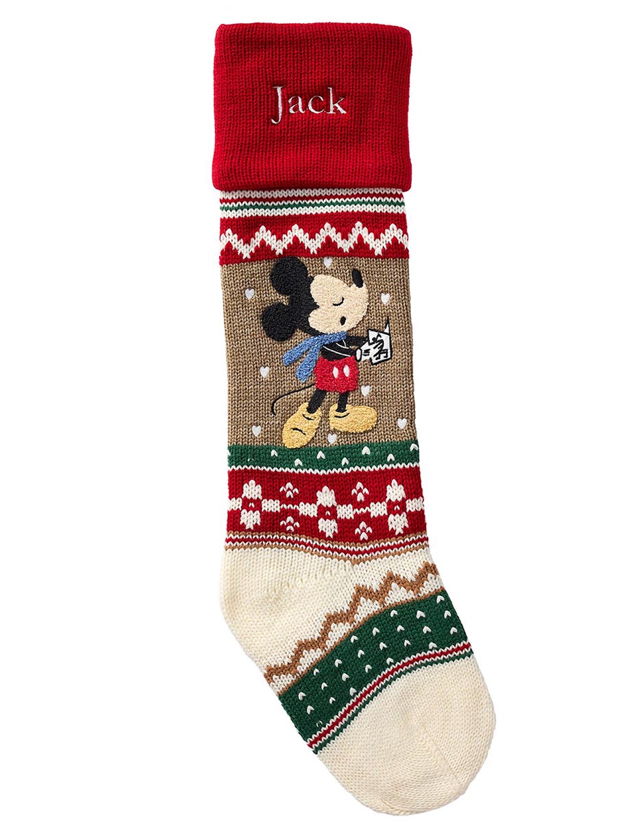 Bota navideña Disney Mickey Mouse