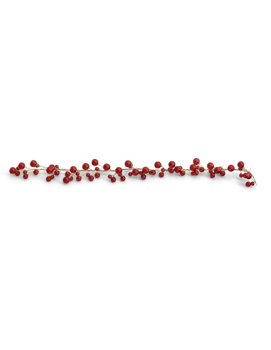 Guirnalda de berries cranberry lit tree 182.8 cm