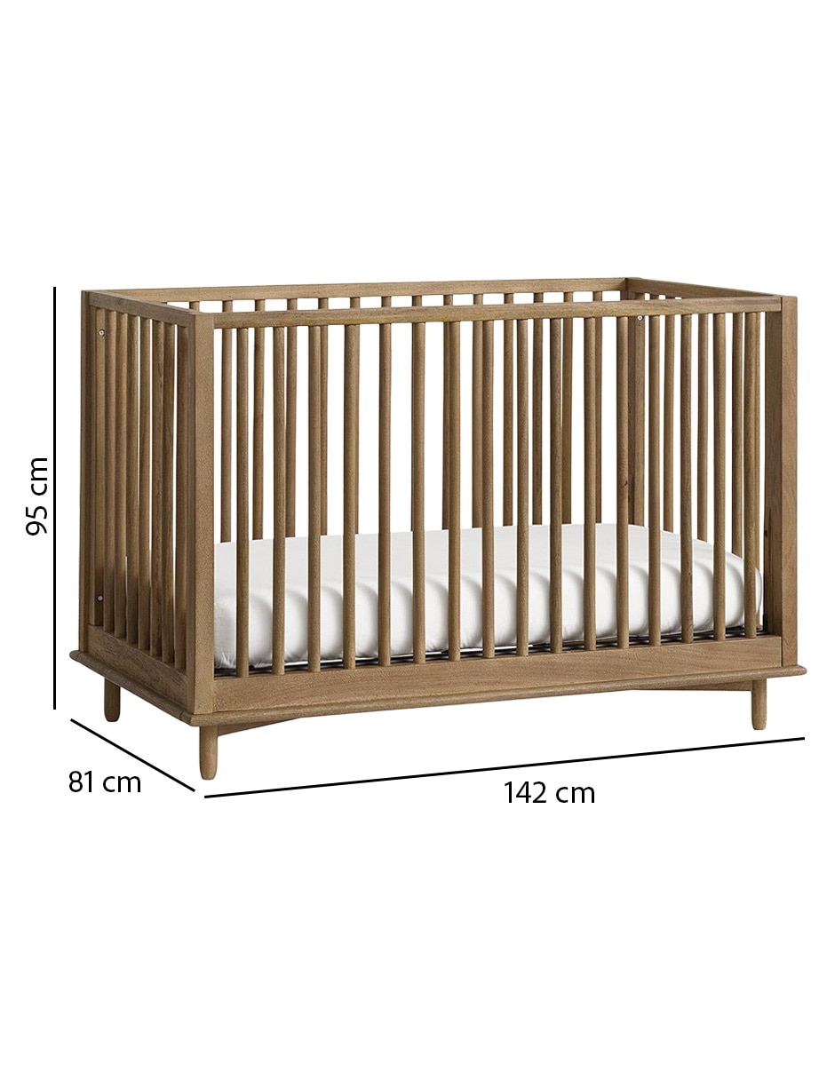 Cuna convertible a cama infantil Nash