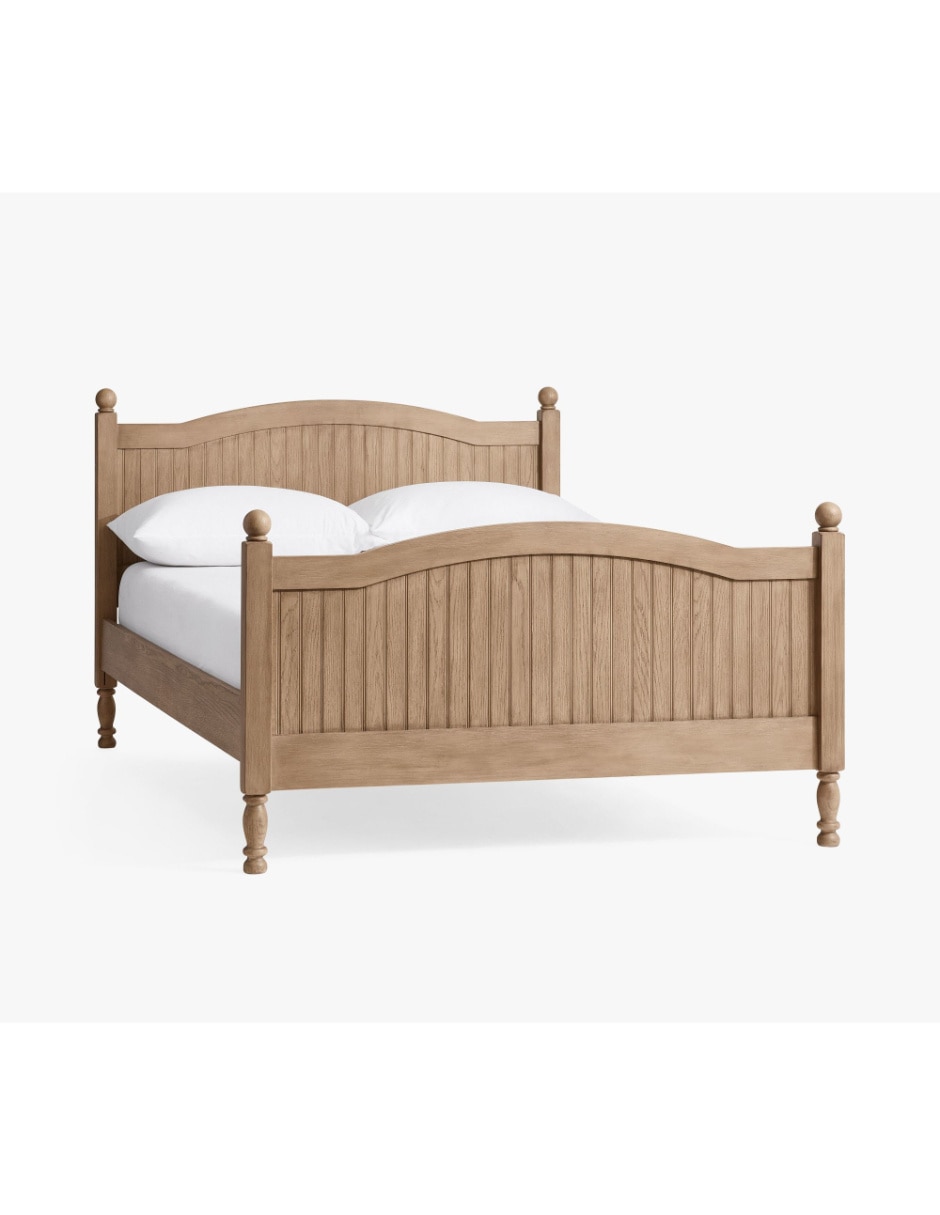 Cama catalina de madera matrimonial