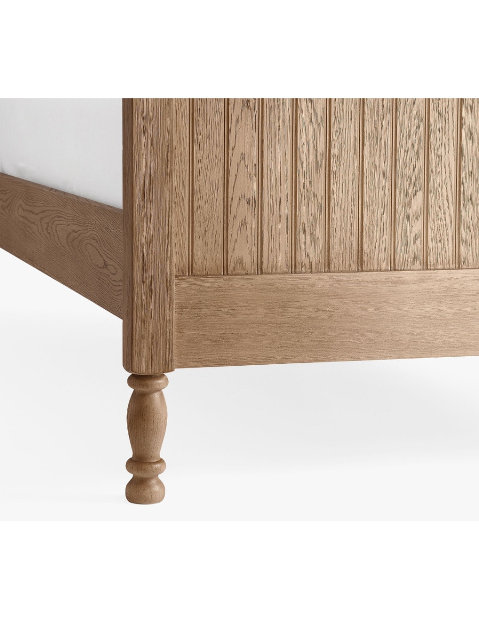 Cama catalina de madera matrimonial