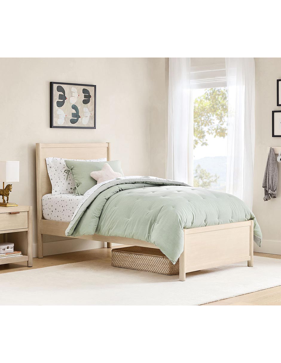 Cama Coronado de madera individual 5