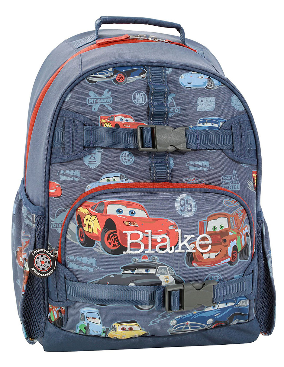 Mochila escolar Mackenzie Cars para niño
