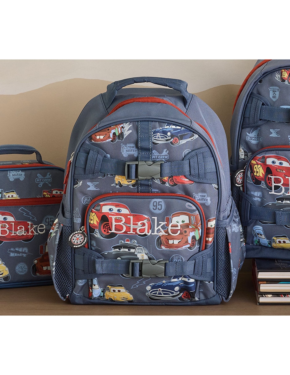 Mochila escolar Mackenzie Cars para niño
