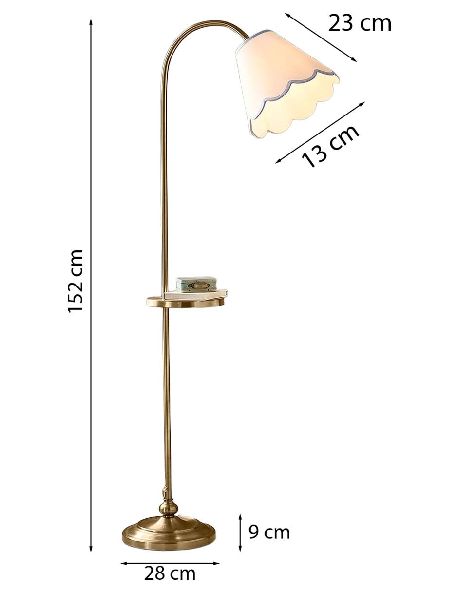 Lámpara de pie led Scallop 5
