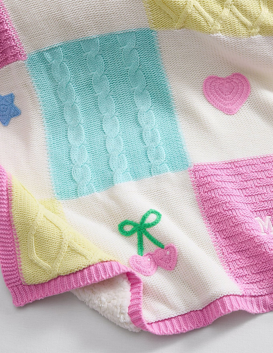Cobija de tejido jacquard Stoney Clover Lane para niña