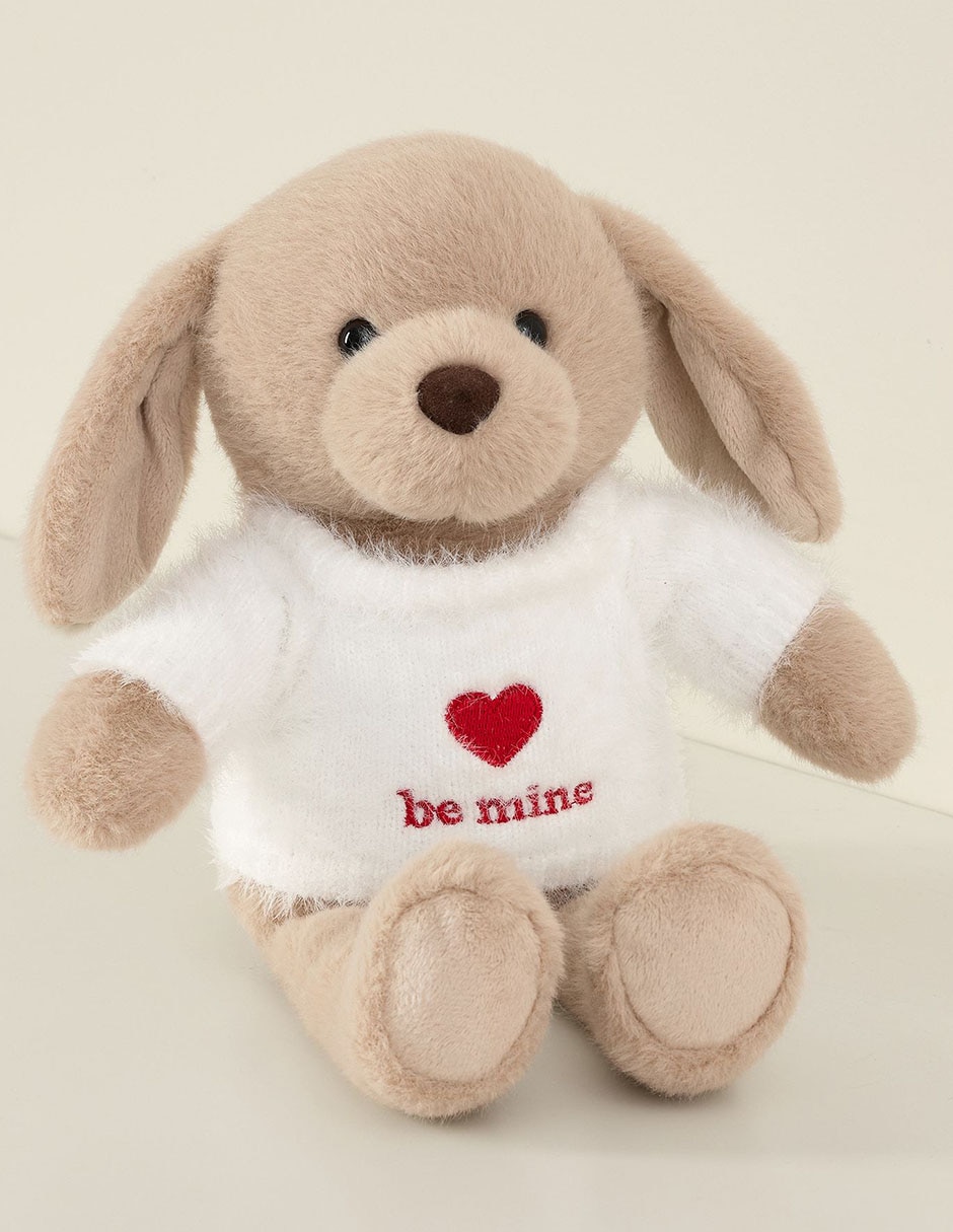 Peluche de perro Be Mine de 20 cm