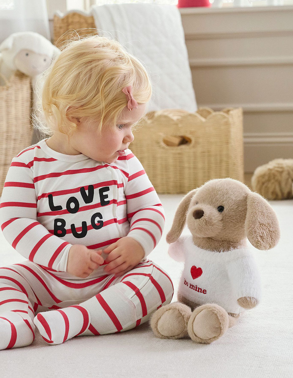 Peluche de perro Be Mine de 20 cm