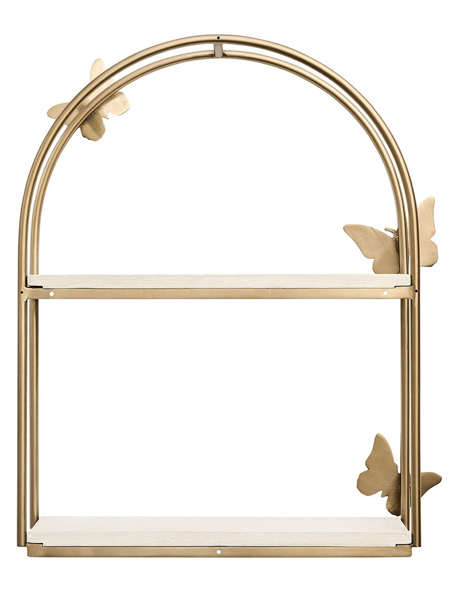 Repisa Gold Butterfly 3