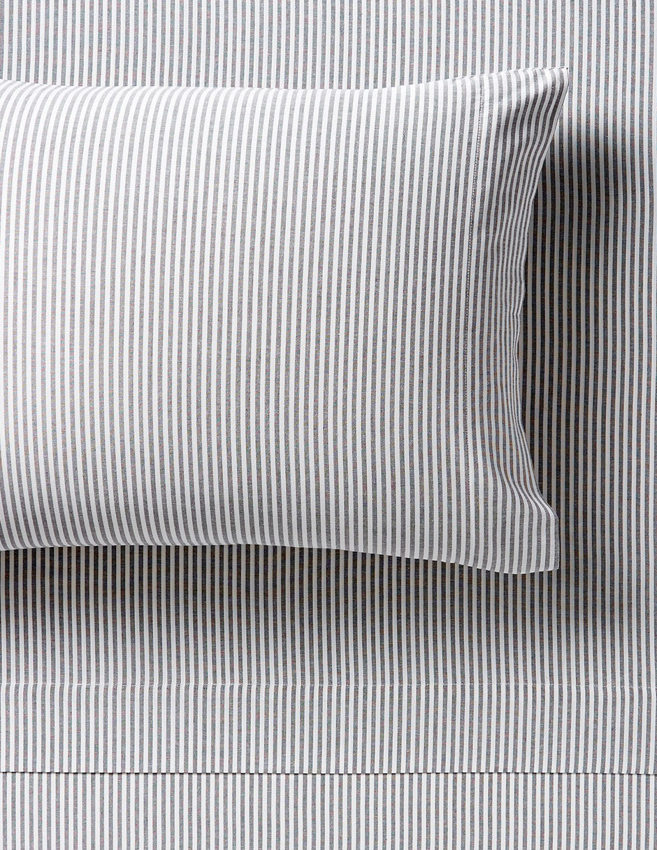 Sabana de algodón orgánico boxter stripe