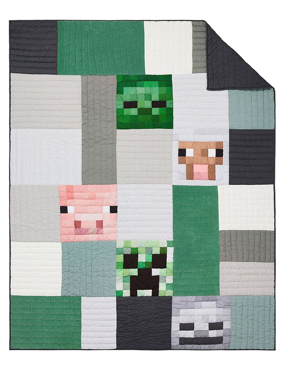 Colcha Minecraft Colcha Minecraft