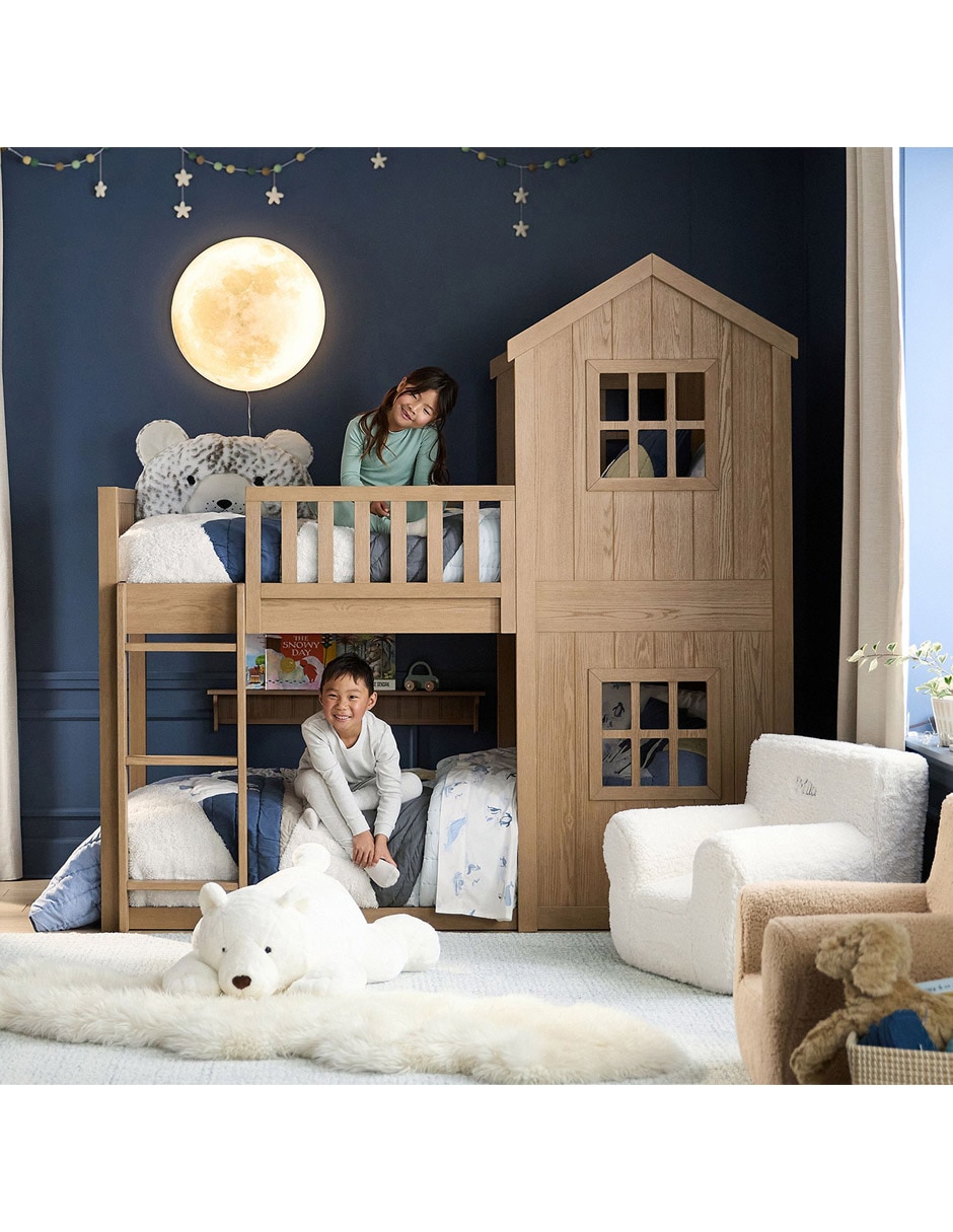Litera Treehouse de madera individual
