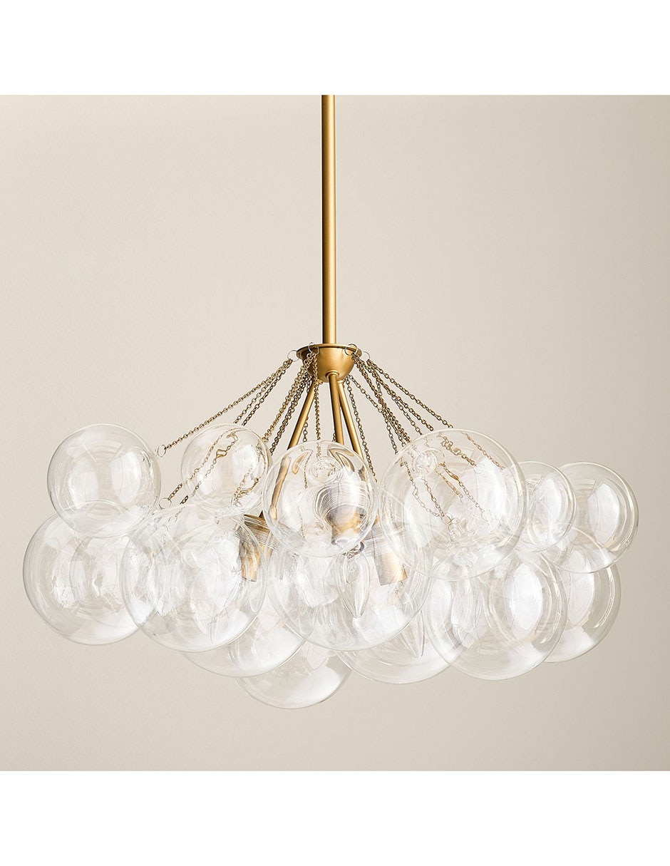 Candelabro de hierro bubble 5