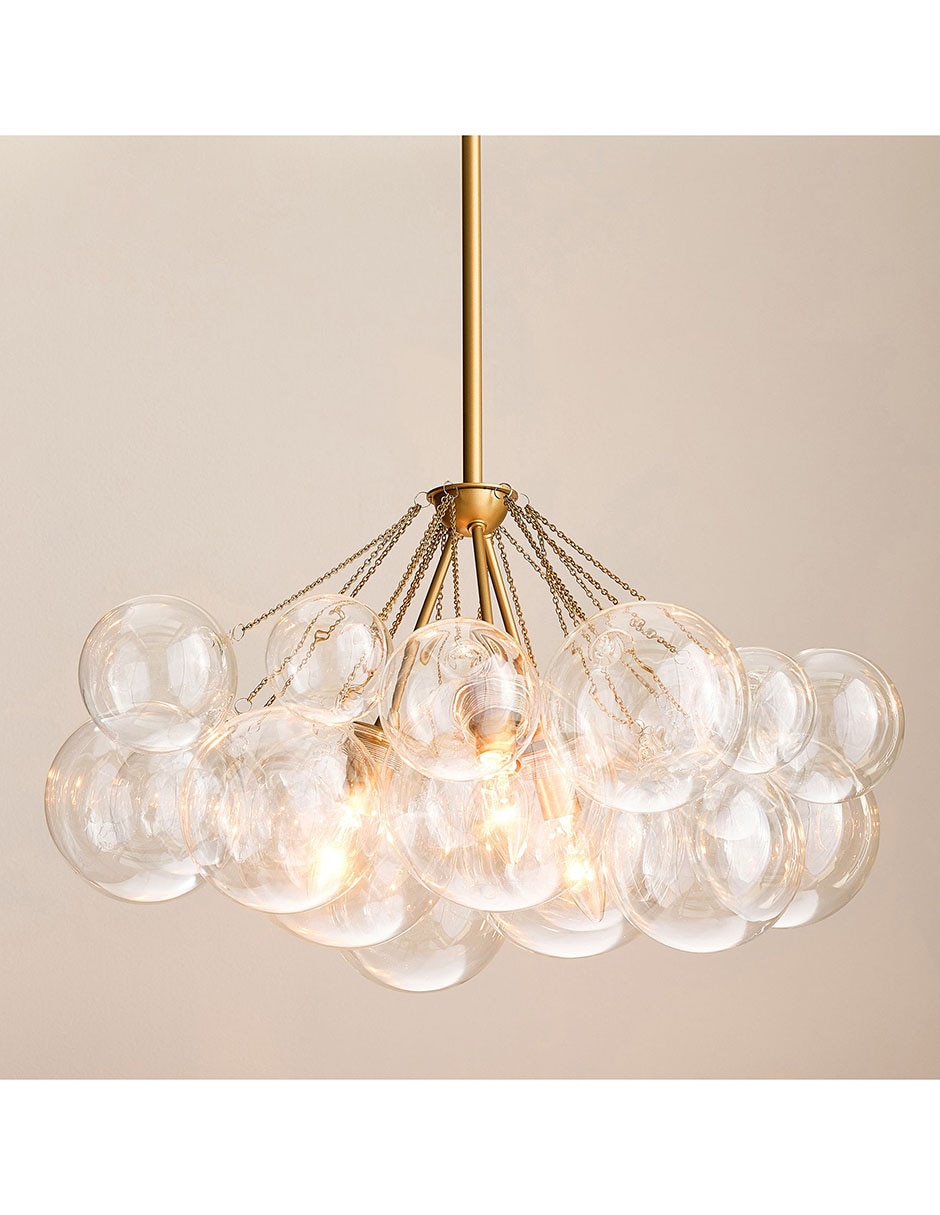 Candelabro de hierro bubble