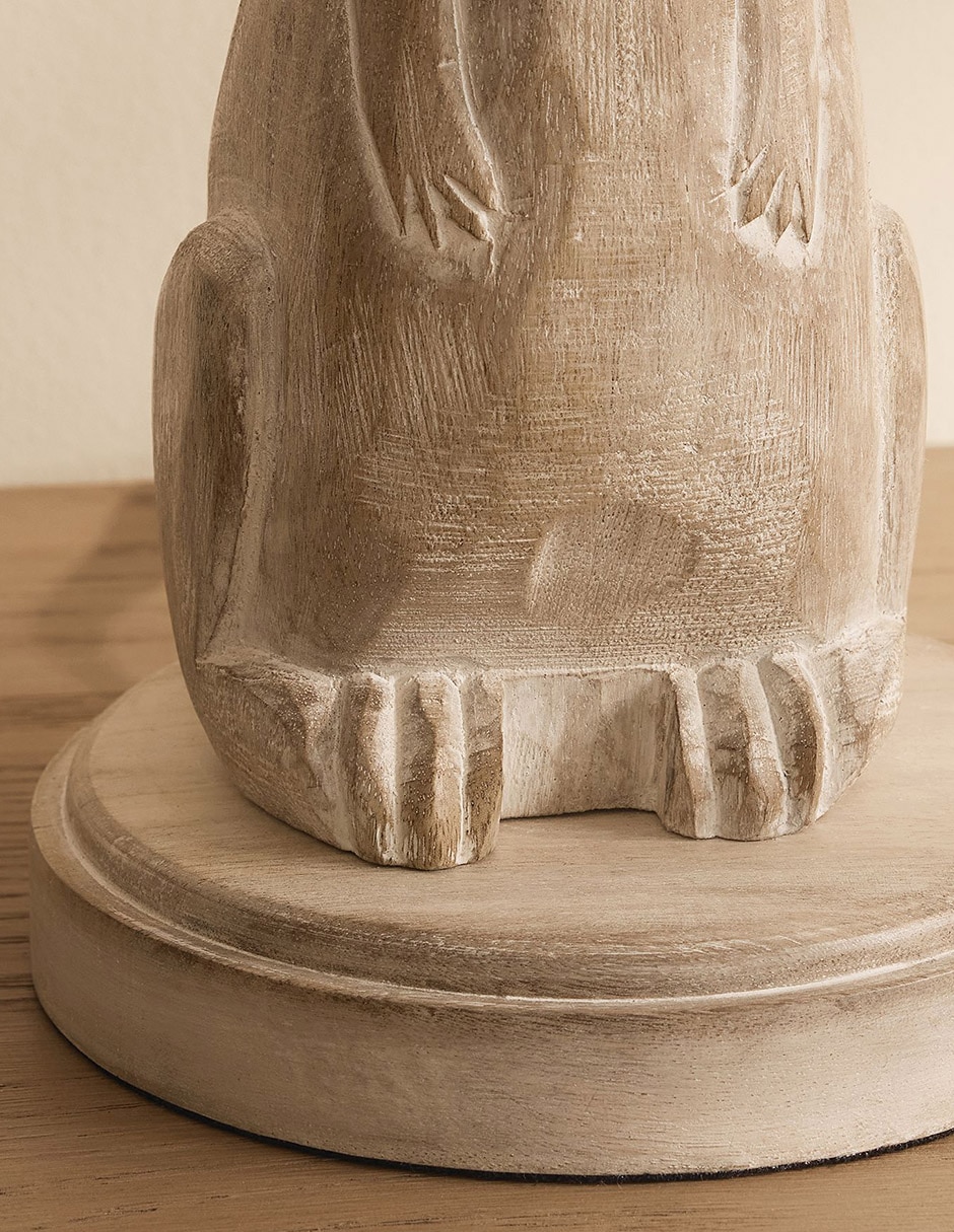 Lámpara tradicional Carved Bunny 3