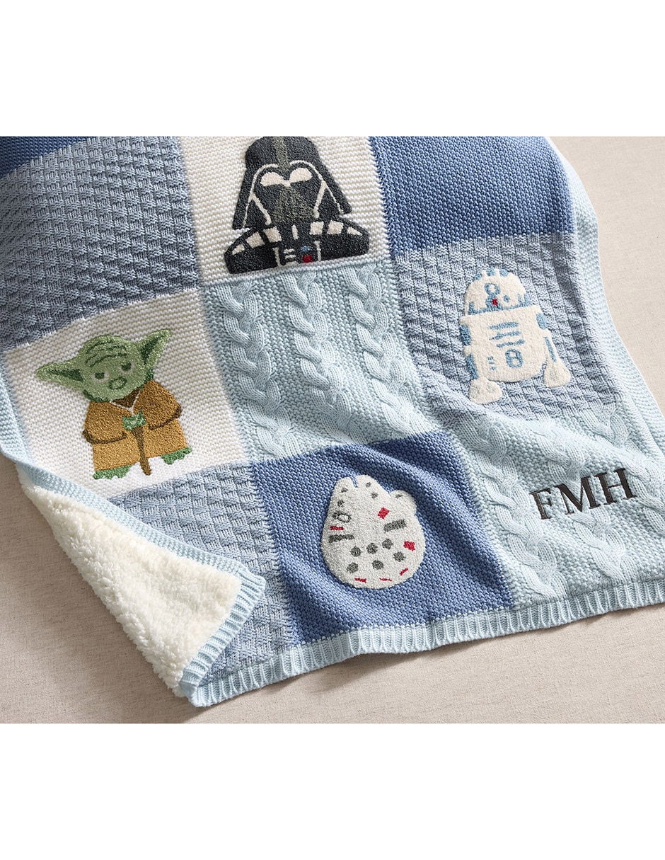 Cobija clásica de tejido suave star wars heirloom unisex 4