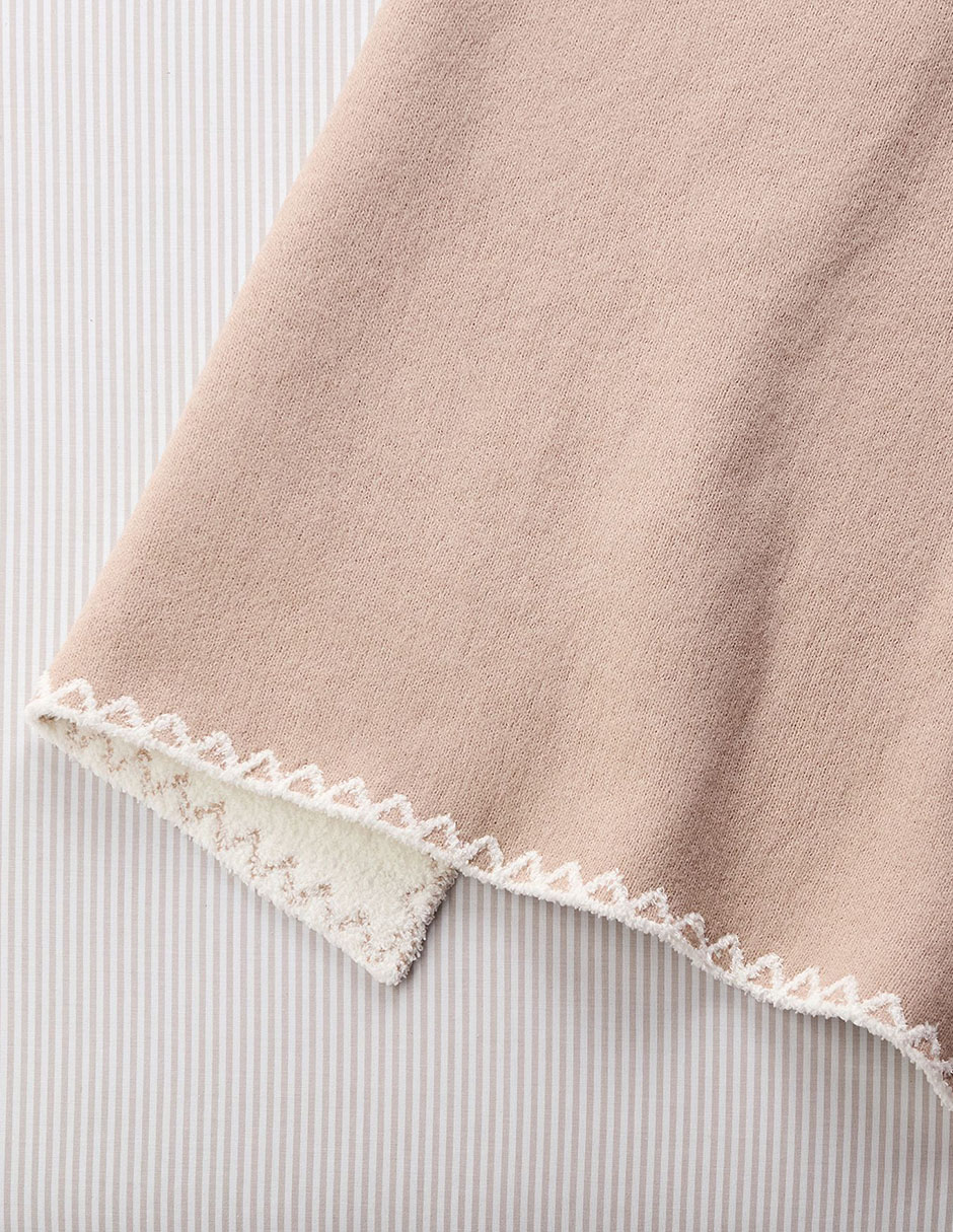 Cobija de tejido suave cozy jacquard 9