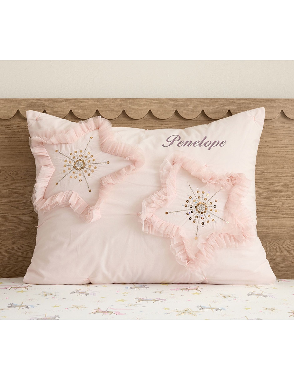 Funda para almohada Tutu du Monde con estrellas