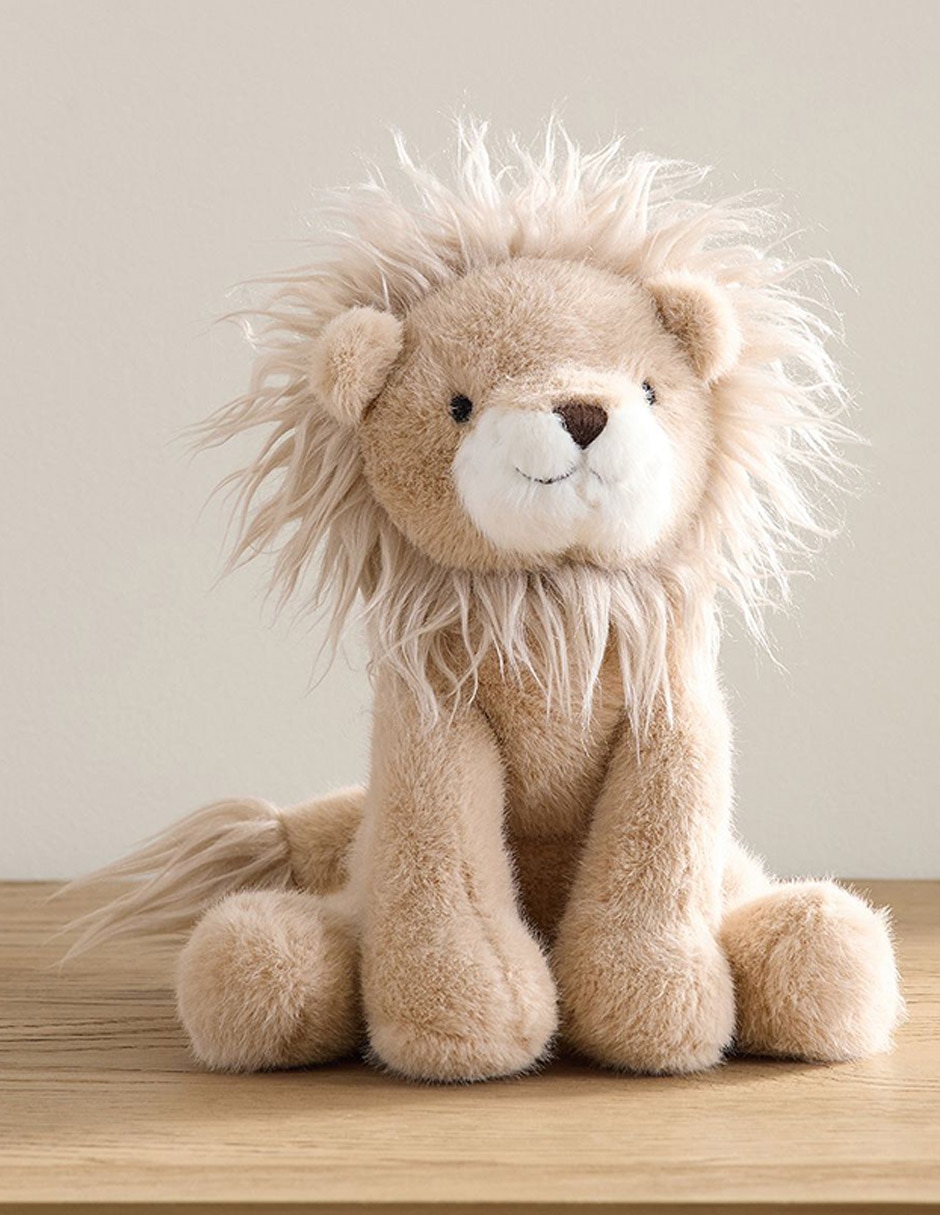 Peluche de león luxe baby plush de 11 cm 1