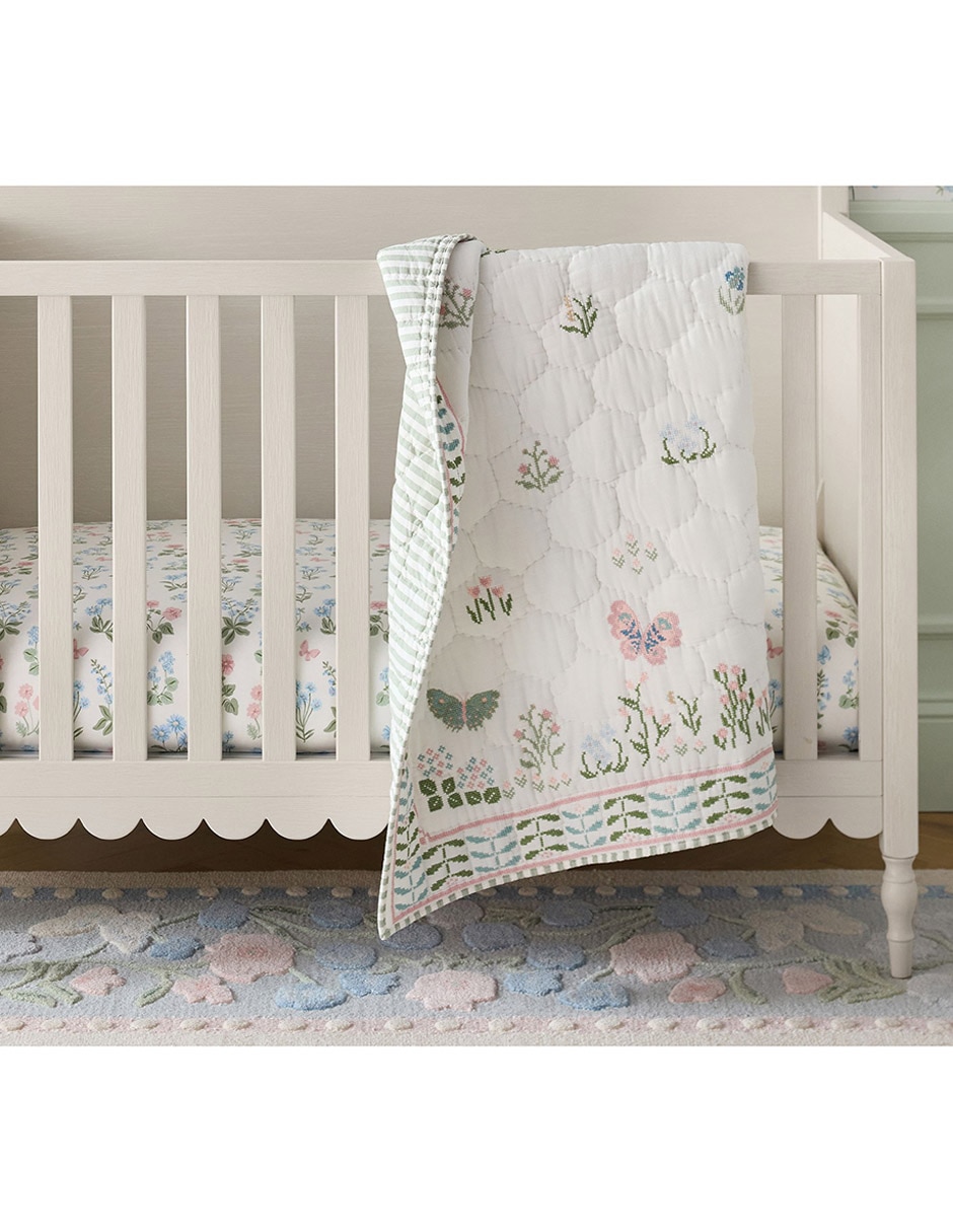 Cobija de tejido plagrace›s garden para niña Cobija de tejido plagrace›s garden para niña