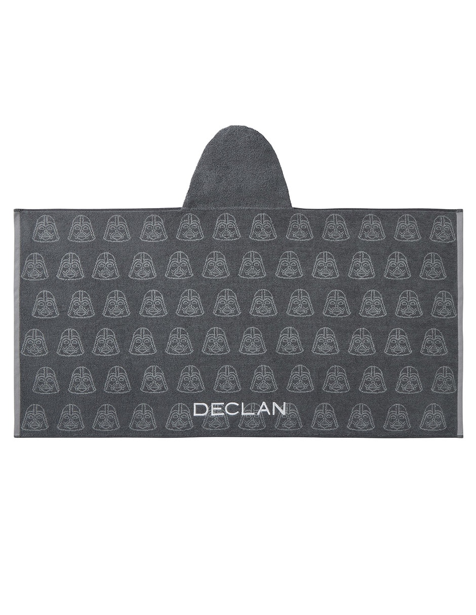 Toalla con gorro Star Wars Darth Vader de algodón infantil