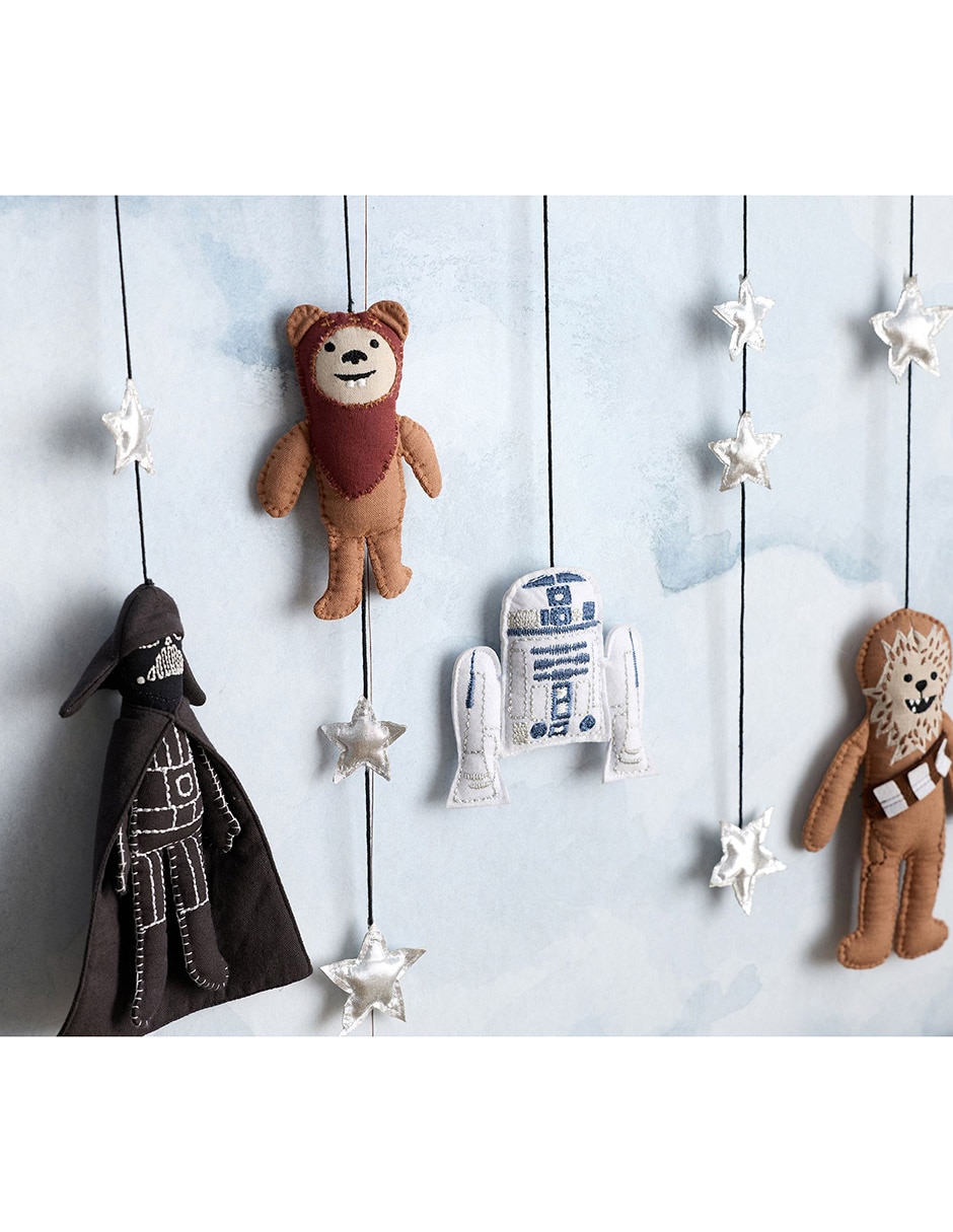 Figura decorativa de casa Star Wars de algodón