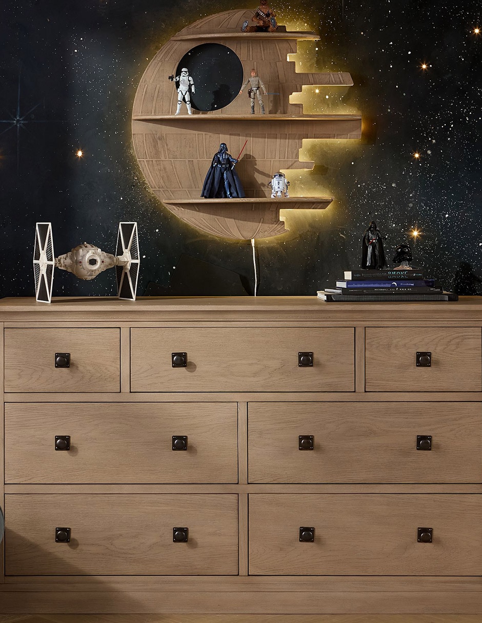 Repisa de madera Star Wars