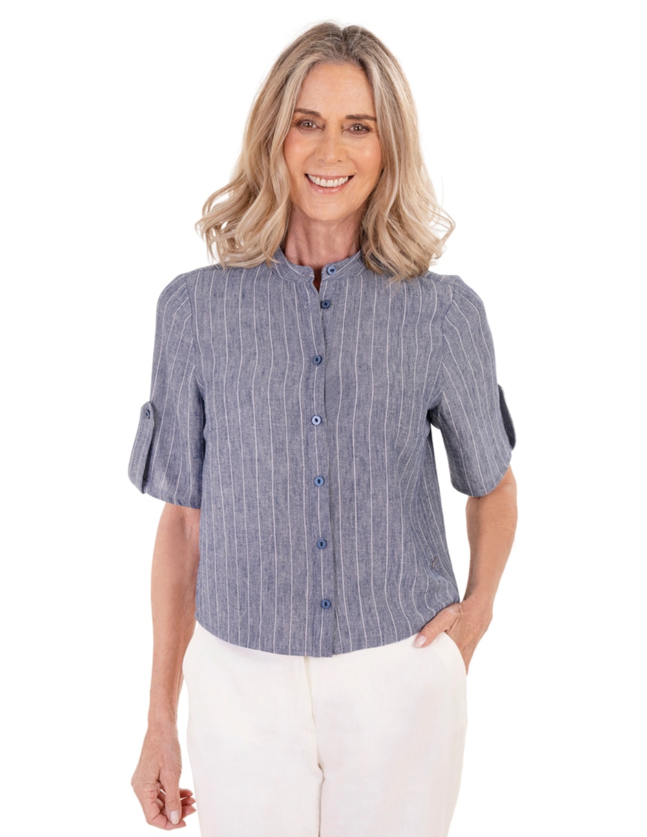 Blusa manga 3/4 para mujer 1