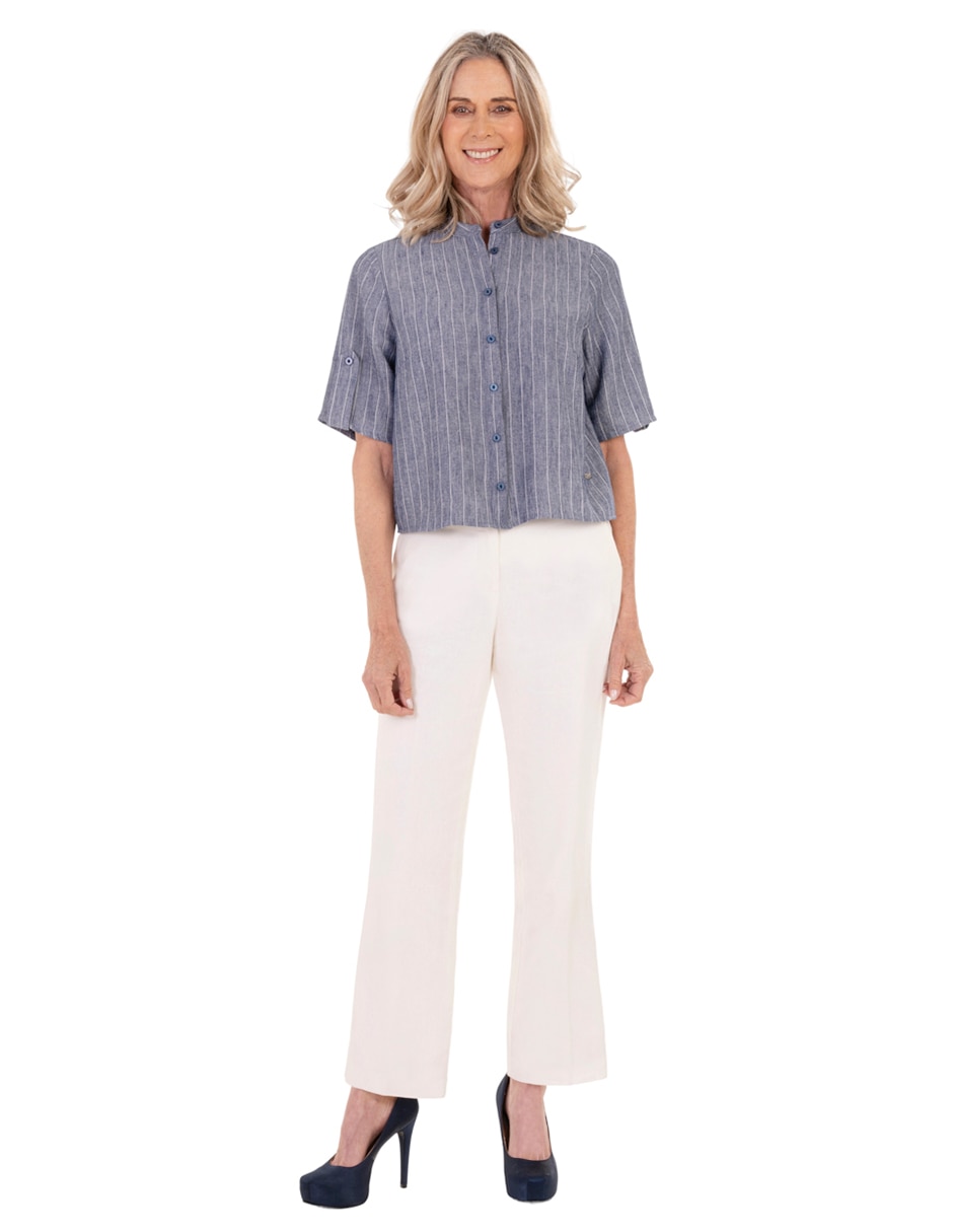 Blusa manga 3/4 para mujer 5