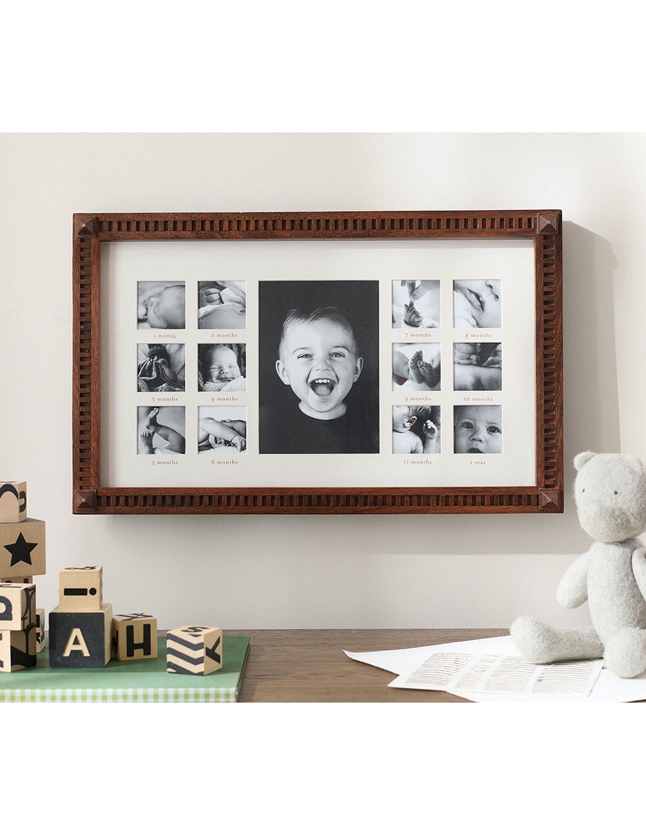 Portarretrato Heritage de madera para 13 fotos 1