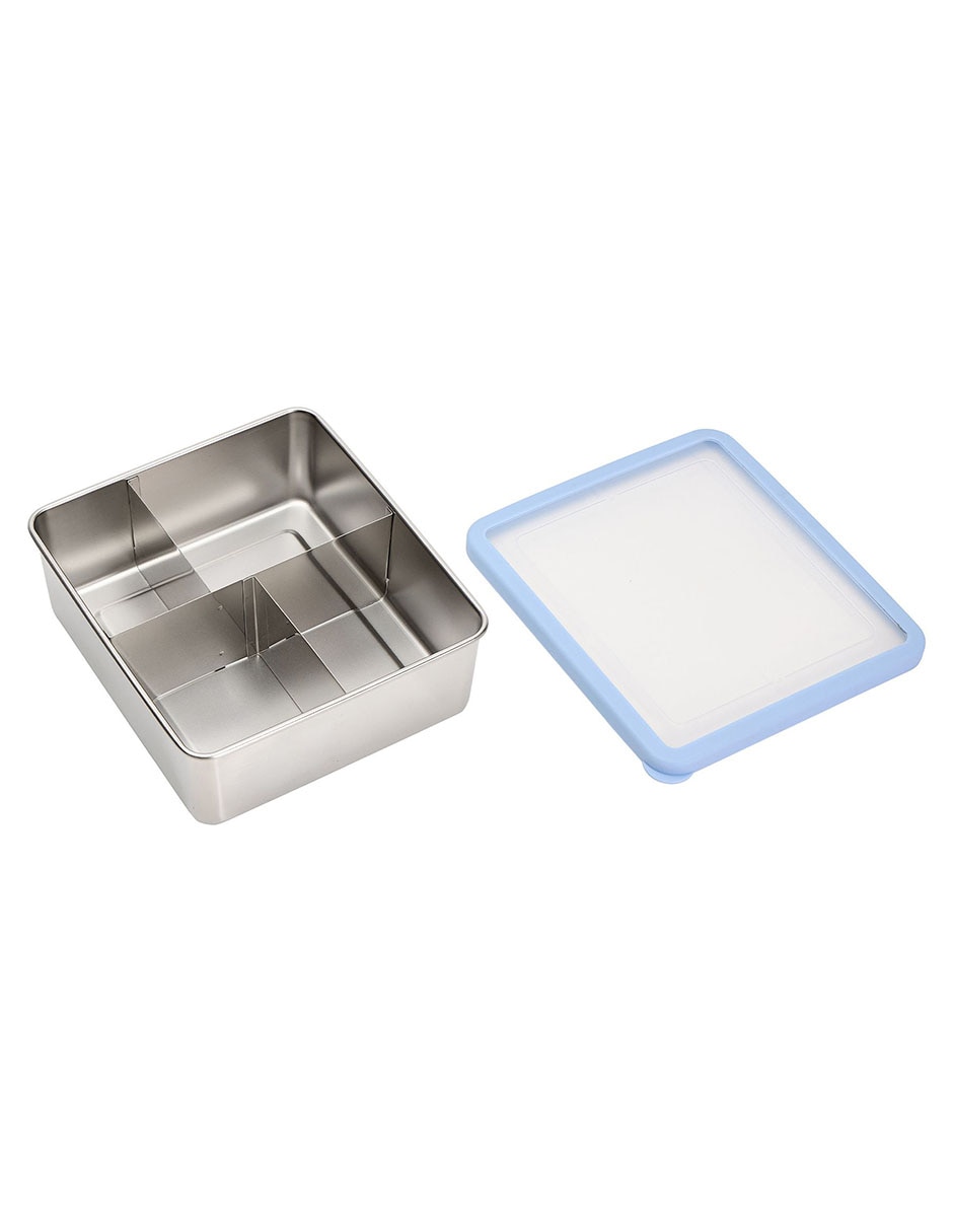 Recipiente térmico de acero inoxidable Spencer con tapa a presión 1.7 L
