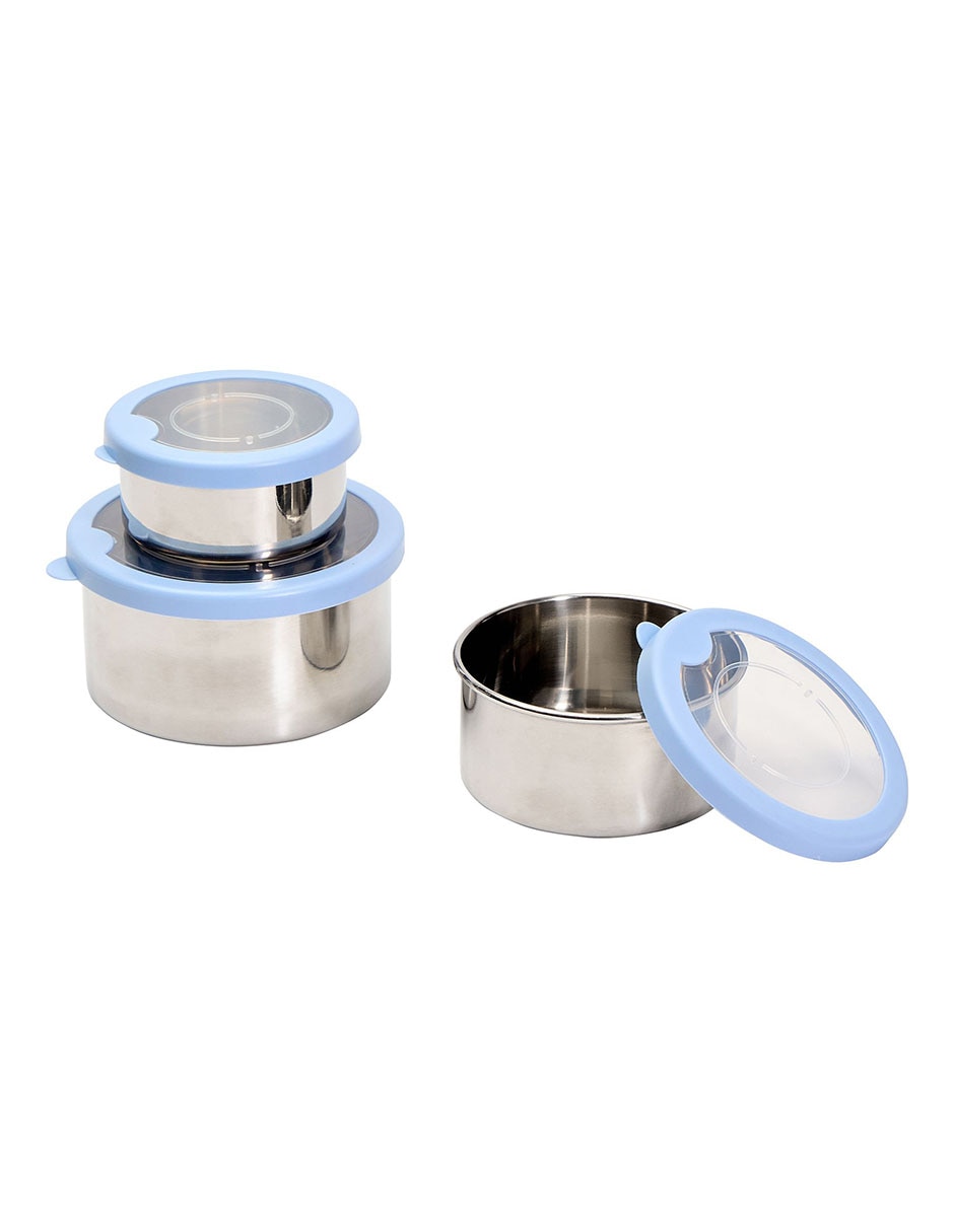 Set contenedor Spencer de acero inoxidable 1