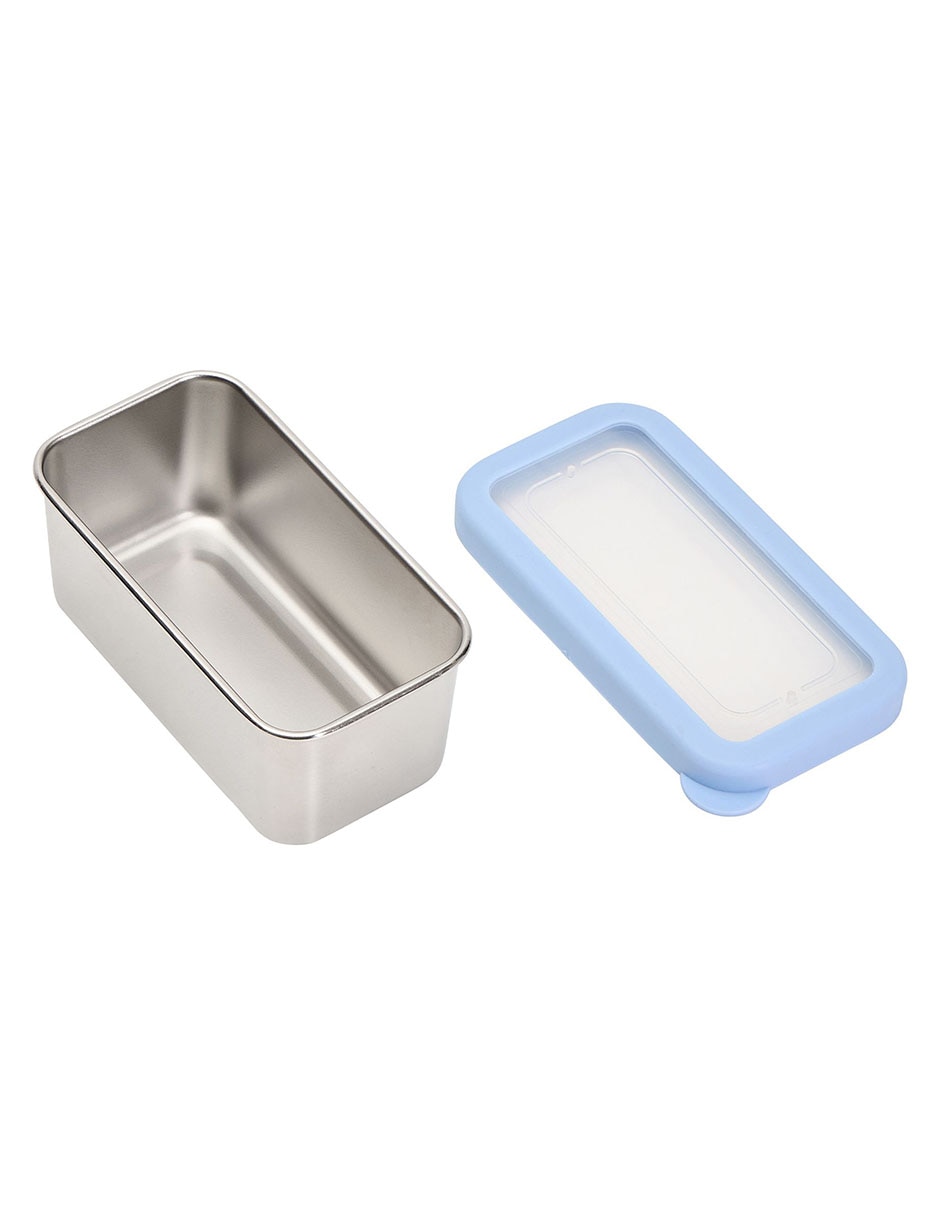 Recipiente térmico de acero inoxidable Spencer con tapa a presión 798 ml