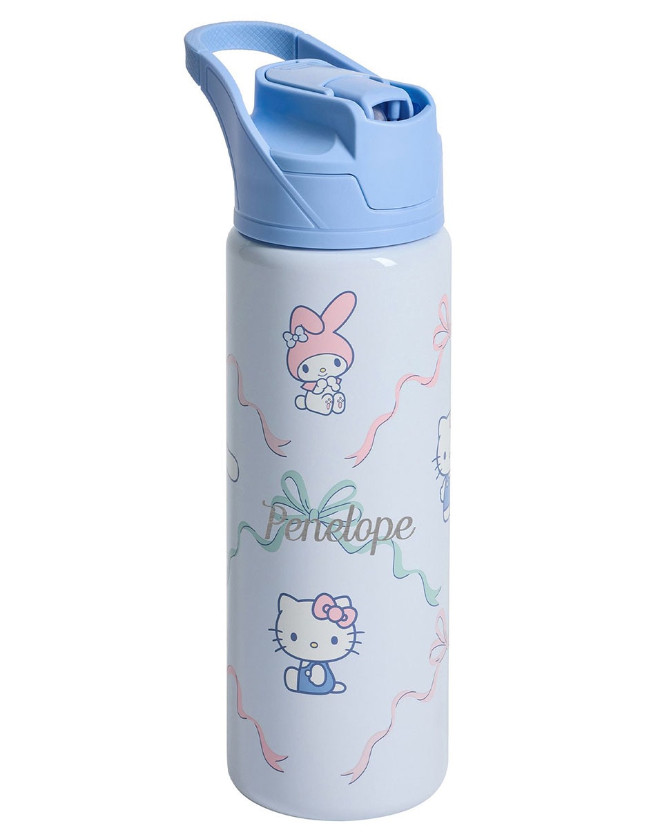 Termo de acero inoxidable Mackenzie Hello Kitty and Friends con tapa rosca 650 ml 1