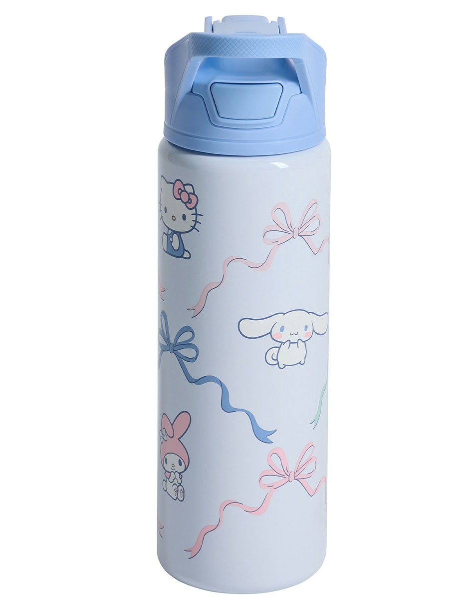 Termo de acero inoxidable Mackenzie Hello Kitty and Friends con tapa rosca 650 ml 2