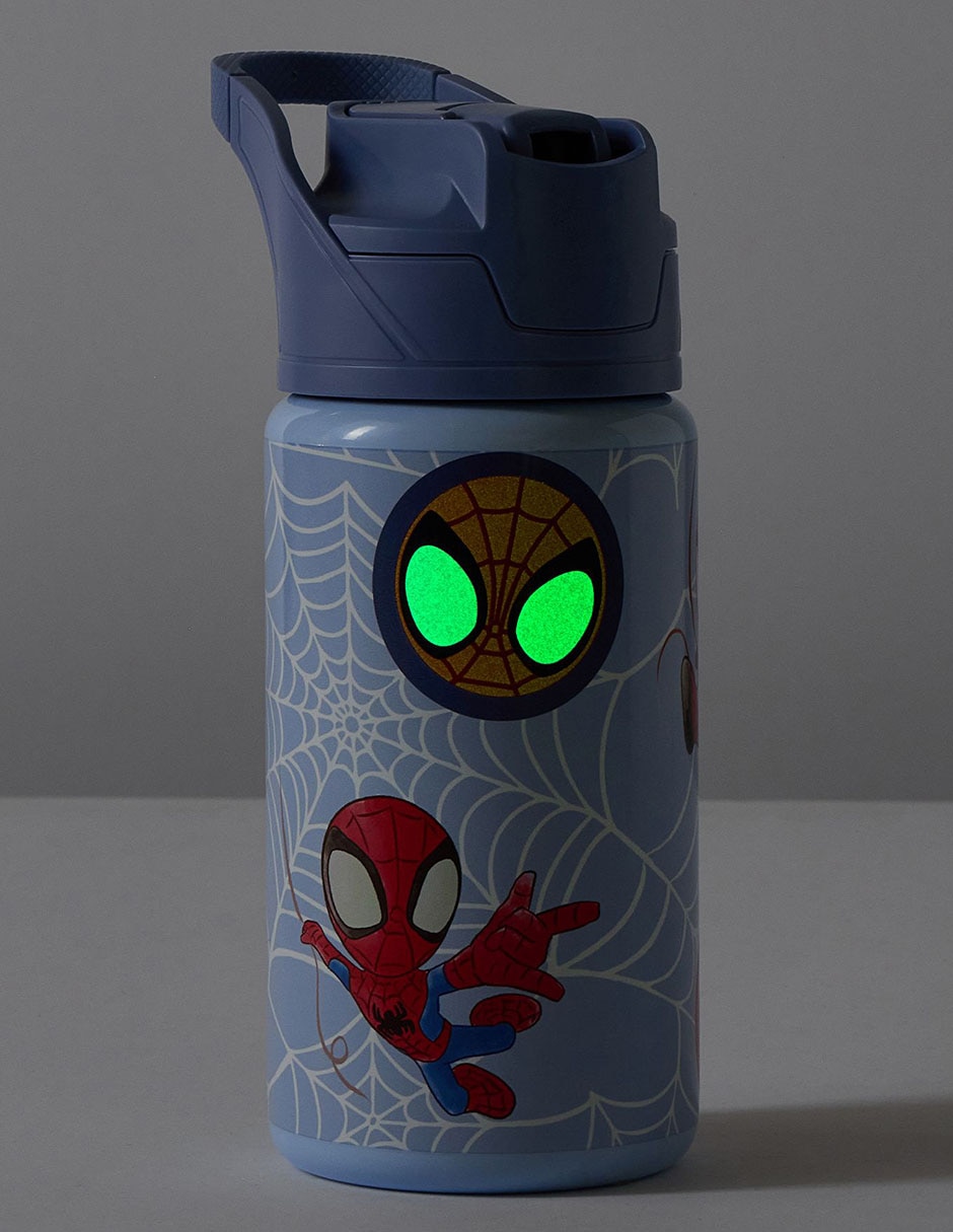 Termo de acero inoxidable Spidey con tapa rosca 443 ml 5