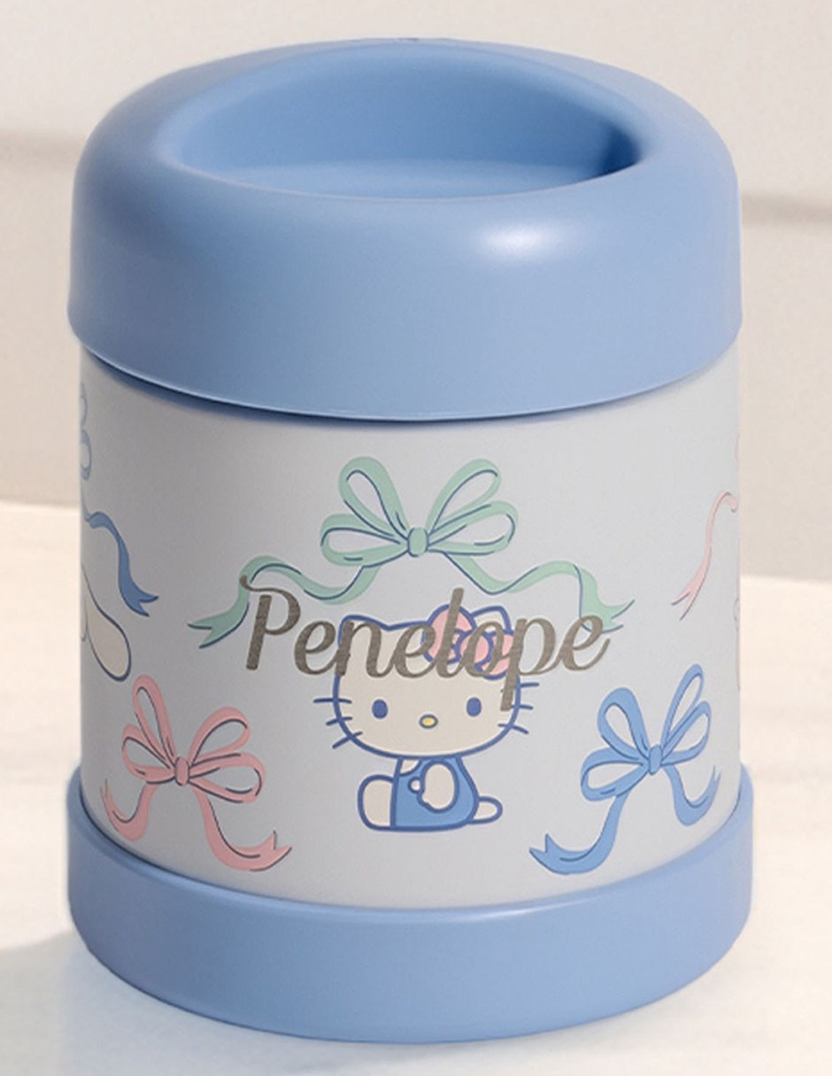 Recipiente térmico de acero inoxidable con tapa rosca 295 ml 2