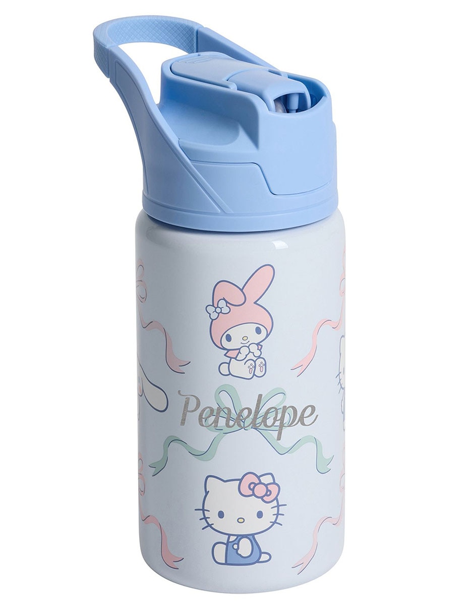 Termo de acero inoxidable Mackenzie Hello Kitty and Friends con tapa rosca 445 ml 1