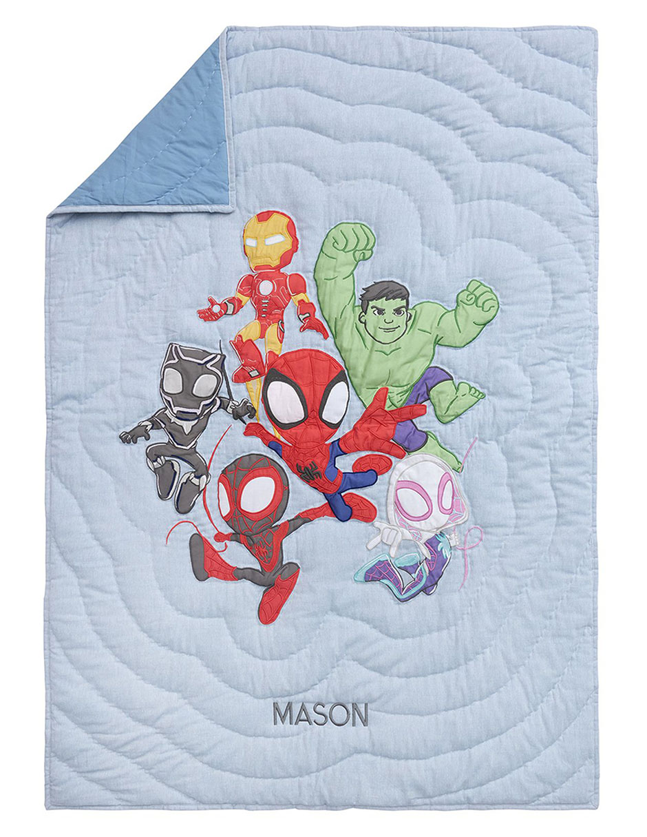 Colcha Spidey and Friends