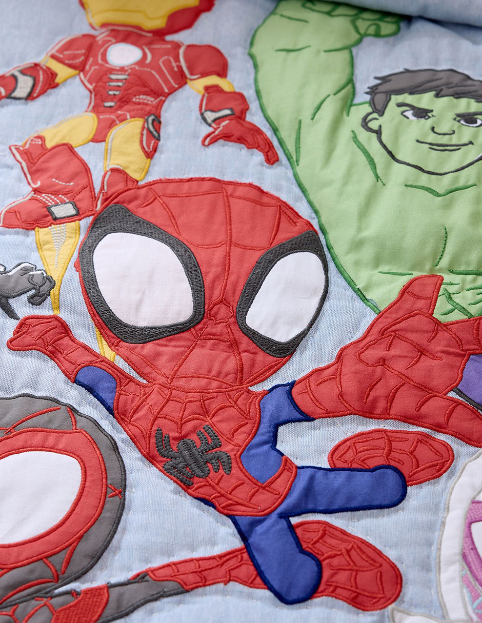 Colcha Spidey and Friends