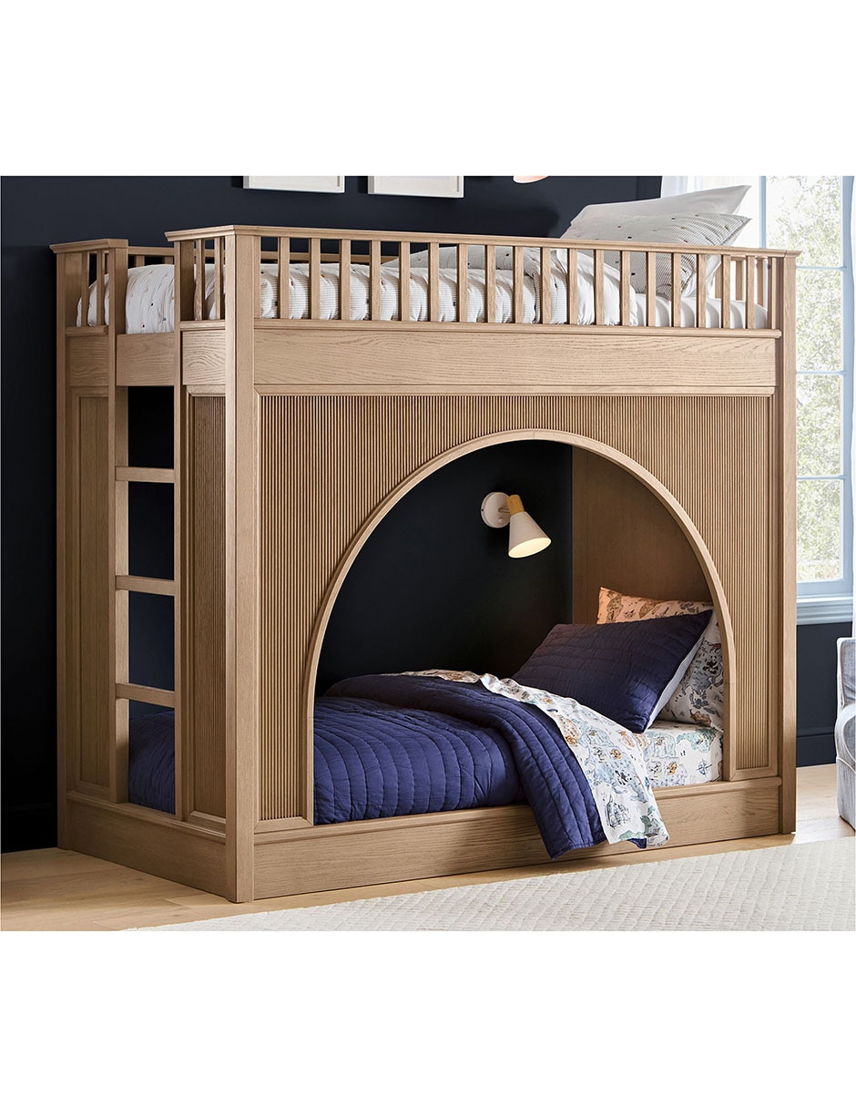 Litera Blake de madera individual 2