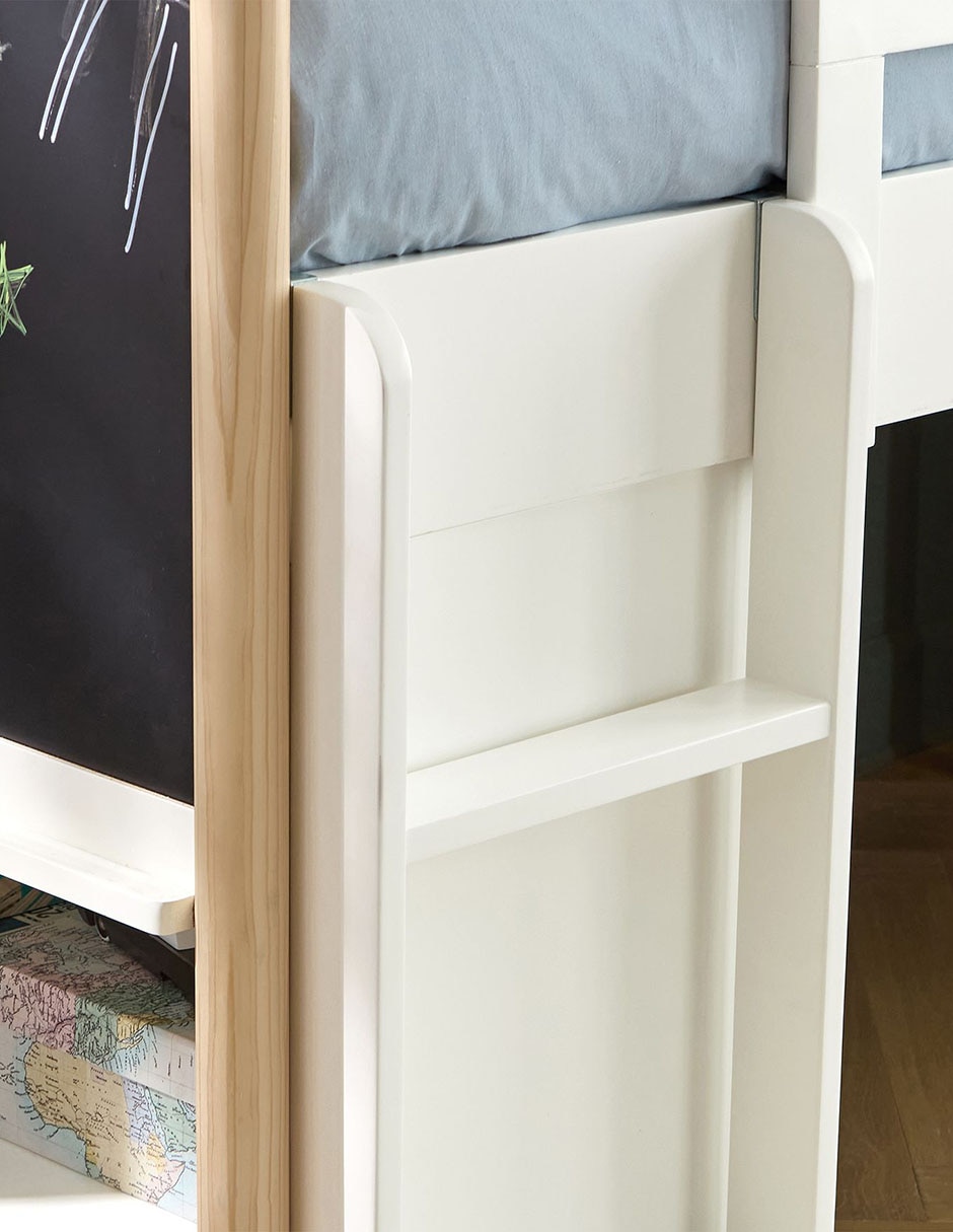 Cama Avery de madera individual
