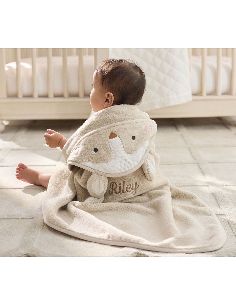 Set de toalla con gorro Super Soft de algodón turco bebé 3