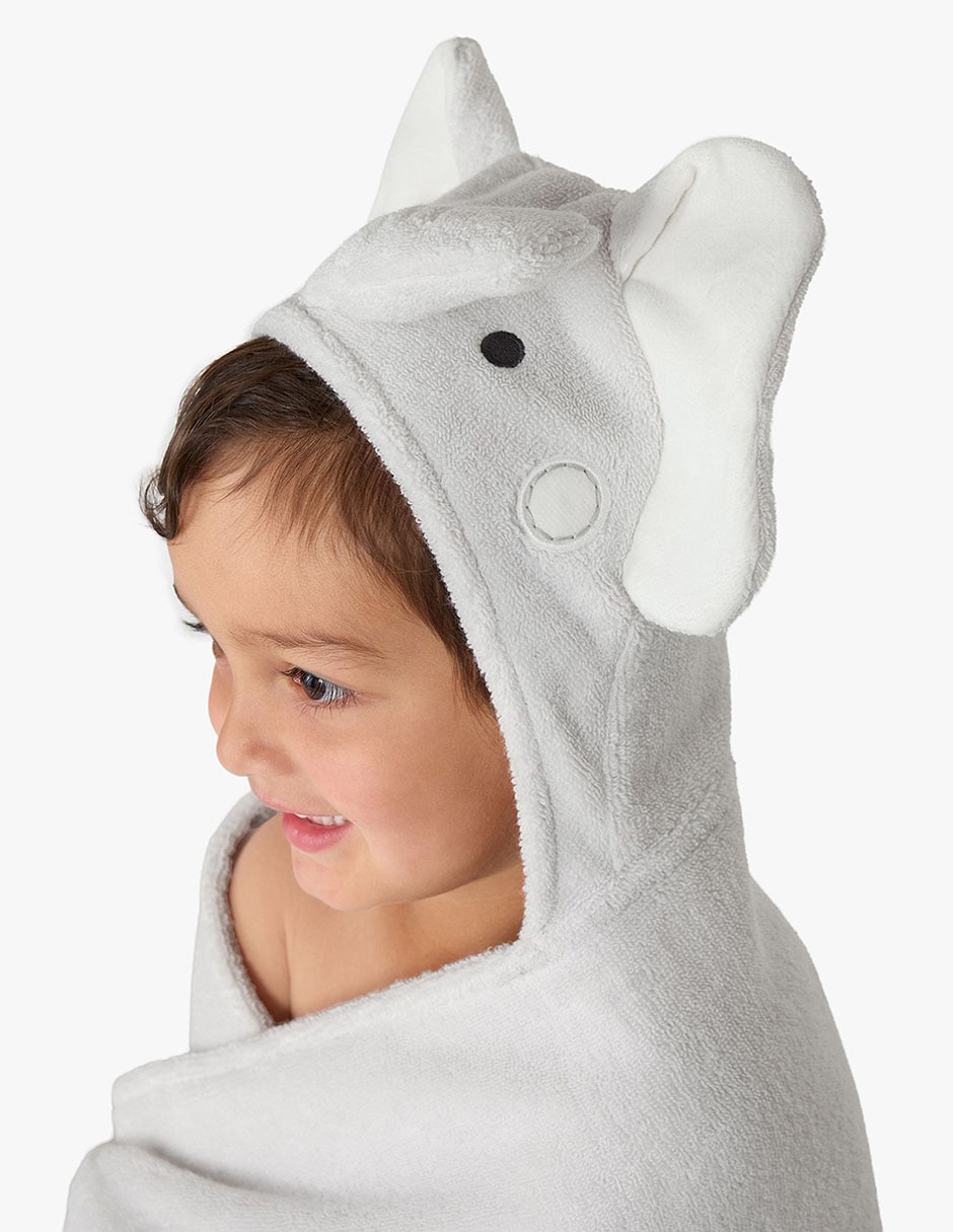 Toalla con gorro Super Soft de algodón turco infantil 4