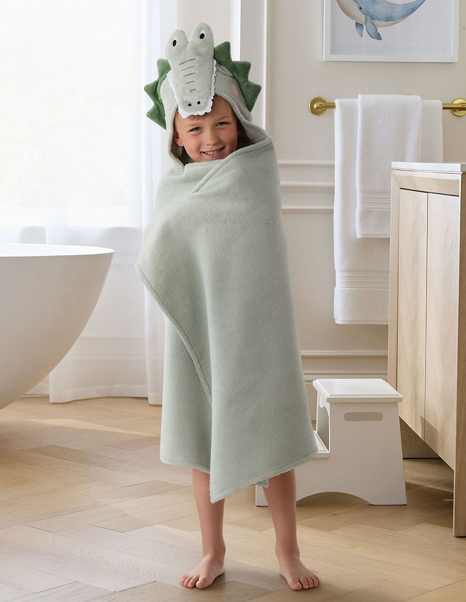 Toalla con gorro Super Soft de algodón infantil 2