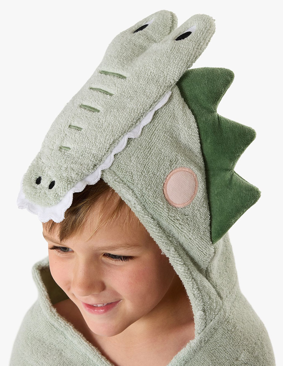 Toalla con gorro Super Soft de algodón infantil 4