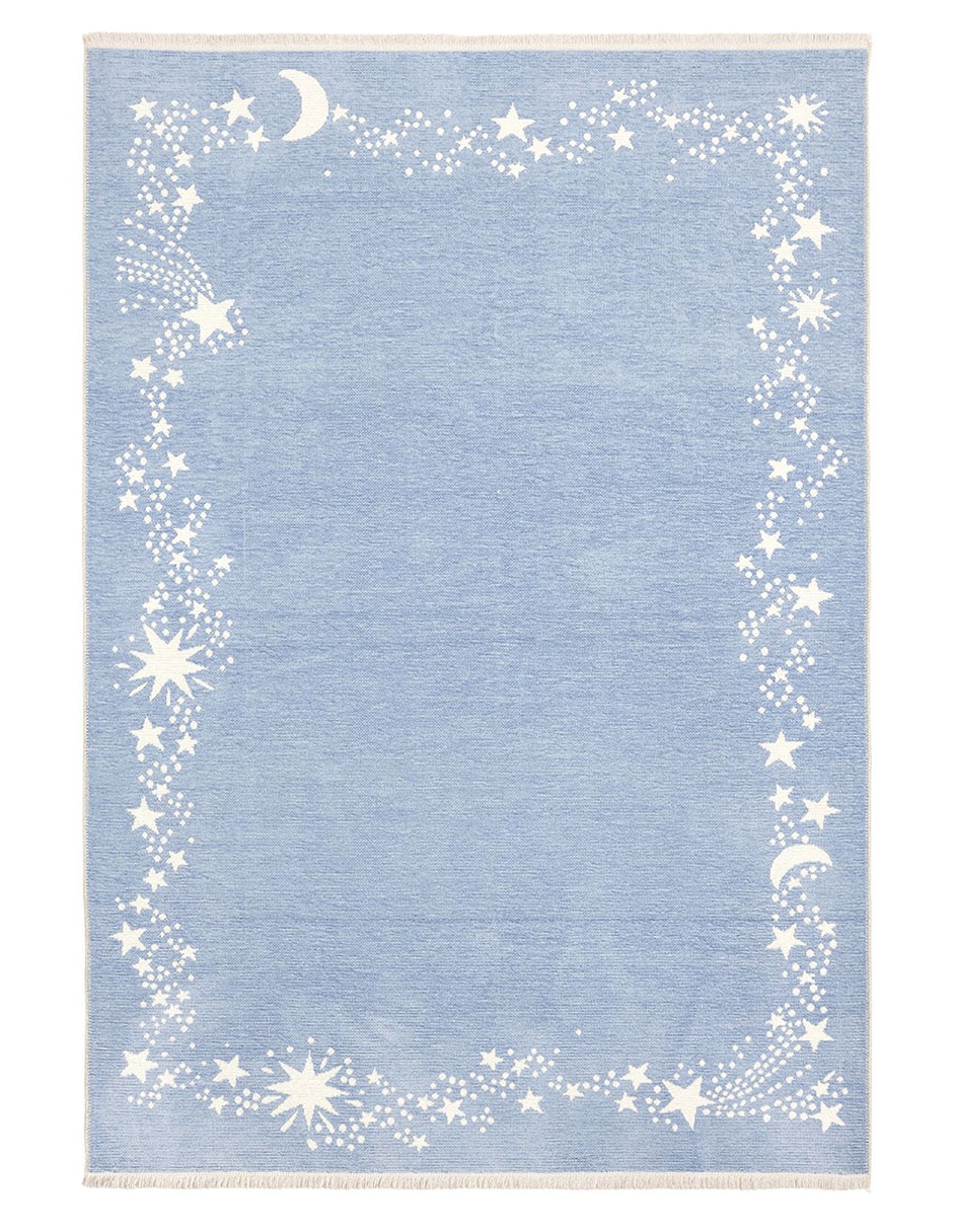 Tapete para áreas multiples Celestial Border Reversible Washable Rug Tapete para áreas multiples Celestial Border Reversible Washable Rug